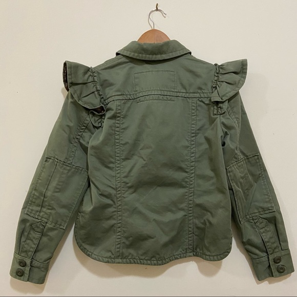 Marc Jacobs Ruffled Shoulder Military Jacket - Picture 2 of 11